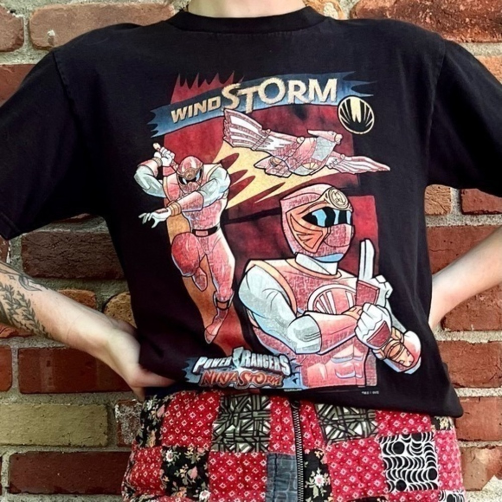 dope vintage Power Rangers Ninja‎ Storm tee! ✨